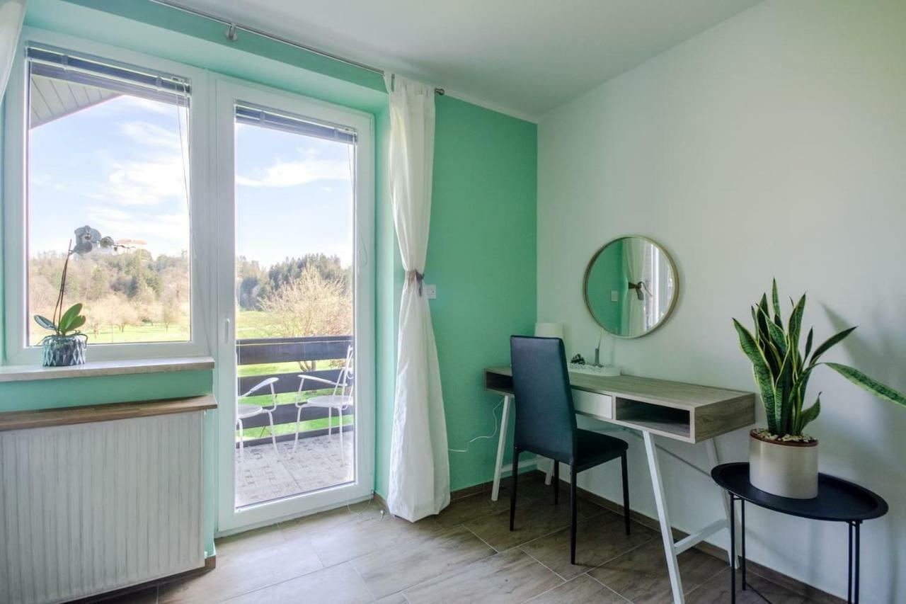 Deerwood Villa-Modern Cozy Apartment With Castle View Bled Exterior foto
